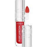 L'oreal Paris Plump Ambition Hyaluron Lip Oil Besleyici ve Nemlendirici Dudak Parlatıcısı - 380 R - Çok Renkli