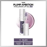 L'Oreal Paris Plump Ambition Hyaluron Lip Oil pH Dudak Parlatıcısı - 116 Black