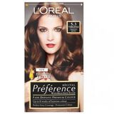 Loreal Paris Recital Preference Saç Boyası G5.3 Virjinya -Açık Kahve Dore