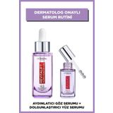 L'Oreal Paris Revitalift Filler %1.5 Saf Hyaluronik Asit Kırışıklık Karşıtı Serum& Aydınlatıcı Göz Serumu