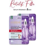 Loreal Paris Revitalift Filler Dolgunlaştırıcı 2x28 gr Serum Maskesi