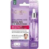 Loreal Paris Revitalift Filler Hyaluronic Cooling Eye Serum-Mask 11G