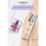 L'Oreal Paris Revitalift Filler Pressed Jar Nemlendirici Krem + True Match Bakım Yapan Fondöten 1.5N Nötr Alt Ton
