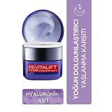 L'Oreal Paris Revitalift Filler Yoğun Dolgunlaştırıcı Hyaluronik Asit İçeren Yaşlanma Karşıtı Gece Kremi 50 ml