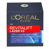 Loreal Paris Revitalift Laser X3 Yoğun Yaşlanma Karşıtı Gece Bakım Kremi 50 Ml