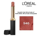 Loreal Parıs Riche Intense Volume Matte Ruj 540 Le Nude Unstoppable