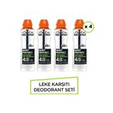 L'Oreal Paris Shirt Protect Anti Perspirant Erkek Sprey Deodorant 150ml x 4 Adet