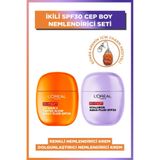 L'Oreal Paris Summer Essentials İkilisi: C Vitamini İçeren Renkli&Hyaluronik Asit İçeren Nemlendirici Yüz Kremi