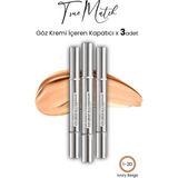 Loreal Paris True Match 1-2D Ivory Beige 3 Adet Kapatıcı