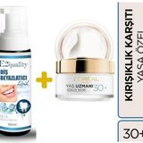 Loreal Paris Yaş Uzmanı Kırışıklık Karşıtı 30+50 ml Nemlendirici Krem +E2'Quality Diş Beyazlatıcı Köpük