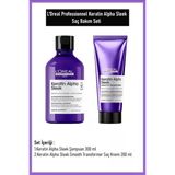 Loreal Professionnel Keratin Alpha Sleek Saç Bakım 2 Li Set 300 Ml