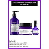 Loreal Professionnel Keratin Alpha Sleek Saç Bakım Seti 3 Lü 500 Ml