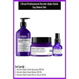 Loreal Professionnel Keratin Alpha Sleek Saç Bakım Seti 500 Ml