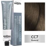 Loreal Professionnel Majirel Cool Cover - Yoğun Beyaz Kapatıcı Saç Boyası No: 7 Kumral 50ML - 7 Cool Cover
