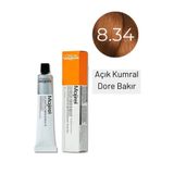 L'oreal Professionnel Majirel Saç Boyası 8.34 Açık Kumral Dore Bakır 60ml- Yeni Ambalaj