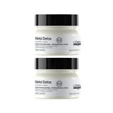 Loreal Professionnel Paris Serie Expert Metal Detox Renkli ve Açıcı ile İşlem Görmüş Saçlar İçin Metal Karşıtı Koruyucu Maske 2x250 ml