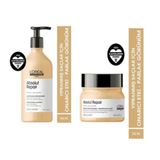 L'Oreal Professionnel Serie Expert Absolut Repair Onarıcı 500 ml Şampuan Serie Expert Absolut Repair Altın 500 ml Maske
