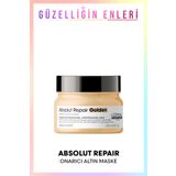 L'Oreal Professionnel Serie Expert Absolut Repair Yıpranmış Saçlar İçin 250 ml Onarıcı Altın Maske