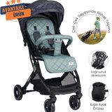 Lorelli Fiorano Kabin Travel Sistem Trooper Yeşil Bebek Arabası