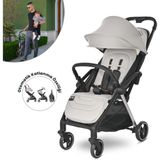 Lorelli Loret Otomatik Katlanan Kabin Boy Bebek Arabası - Grey - Gri