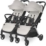 Lorelli Loret Otomatik Katlanan Kabin Boy Ikiz & Travel Set Bebek Arabası - Grey - Gri