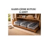 Loremp Kadın Çizme Saklama Kutusu 6 Adet