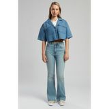 Loren 2 Kadın Jean Ceket Denim - S