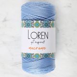 Loren 34350 RM0220 Macrame Mavi El Örgü İpi