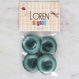 Loren Crafts 4'lü Yeşil Düğme - 1737