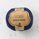 Loren Natural Cotton 33900 R005 Lacivert El Örgü İpi