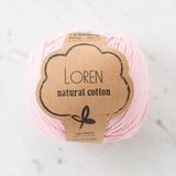 Loren Natural Cotton 33910 R094 Pembe El Örgü İpi