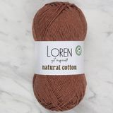 Loren Natural Cotton R072 Tarçın El Örgü İpi
