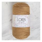 Loren Polyester Soft Macrame 34437 LM031 Bej El Örgü İpi