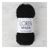 Loren R004 34041 Wash Siyah El Örgü İpi
