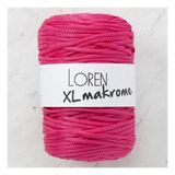 Loren R013 33713 XL Makrome Fuşya El Örgü İpi