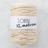 Loren R040 33705 XL Makrome Açık Bej El Örgü İpi