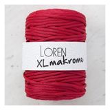 Loren R048 33714 XL Makrome Kırmızı El Örgü İpi