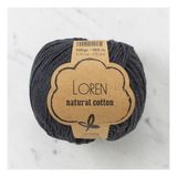 Loren R081 33911 Natural Cotton Füme El Örgü İpi