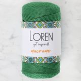 Loren RM0172 34348 Macrame Yeşil El Örgü İpi
