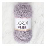 Loren RS0006 34097 Silver Gri El Örgü İpi