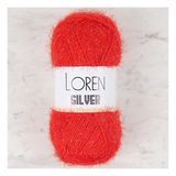 Loren RS0025 34087 Silver Kırmızı El Örgü İpi