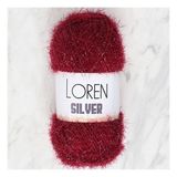 Loren RS0026 34083 Silver Mürdüm El Örgü İpi