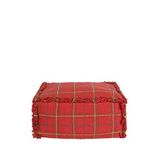 Lorena Canals Tartan Mapple Red Çocuk Odası Puf