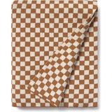 Lorena Canals Tiles Toffee Tarçın Pamuklu Örgü Bebek Çocuk Battaniyesi 80 x 100 cm - Standart