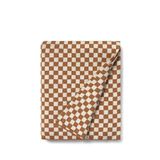 Lorena Canals Tiles Toffee Tarçın Pamuklu Örgü Bebek Çocuk Battaniyesi 80 X 100 Cm