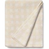 Lorena Canals Vichy Ivory Bej Pamuklu Örgü Bebek Çocuk Battaniyesi 80 x 100 cm - Standart