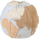 Lorena Canals World Map Çocuk Odası Puf - Standart