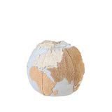 Lorena Canals World Map Çocuk Odası Puf