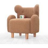 Lorence Home Juano Teddy Çocuk Koltugu - Kahve - Kahverengi