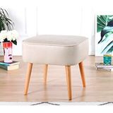 Lorence Home Krem Bolien Puf